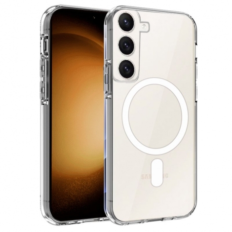 Funda Movil Back Cover Cool Magnetic Transparente Samsung Galaxy S23 S911