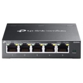Switch TP-LINK ES205G 10/100/1000 5 Puertos Gestionable