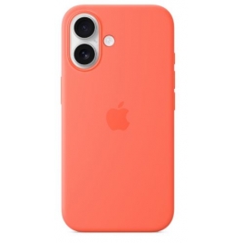 Funda Iphone 16 Apple Silicona Tangerine MagSafe