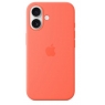 Funda Iphone 16 Apple Silicona Tangerine MagSafe