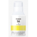Bote de Tinta Canon 56 Yellow 135ML para Maxify GX7050 GX6050 GX5050 GX4050 GX3050 GX6550 GX5550