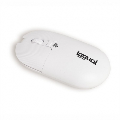 Mouse Iggual Bluetooth Yang 1600DPI White