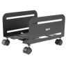 Soporte CPU Metalico con Ruedas Iggual 119-209 MM Black