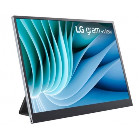 Monitor LG 16" IPS QHD Gram +View Portable 2560X1600 5ms 2XUSB-C Black