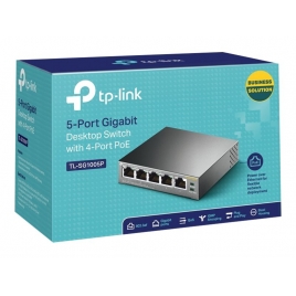 Switch TP-LINK SG1005P 10/100/1000 5 Puertos
