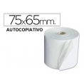 Rollo Papel Impresora Ticket 75X65X12 con Copia Pack 10U