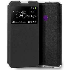 Funda Movil Cool Flip Cover Window Black Huawei Y6P