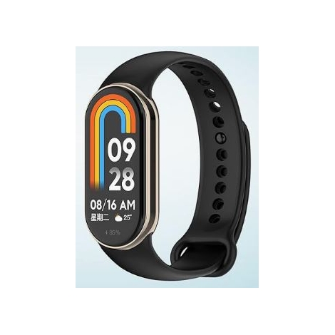 Correa HT Silicona para Xiaomi mi Band 8 / mi Band 9 Black