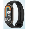 Correa HT Silicona para Xiaomi mi Band 8 / mi Band 9 Black