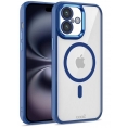 Funda Movil Back Cover Cool Magnetic Transparente/Blue iPhone 16