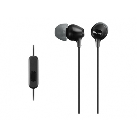 Auricular IN-EAR + MIC Sony MDR-EX15P Jack Black