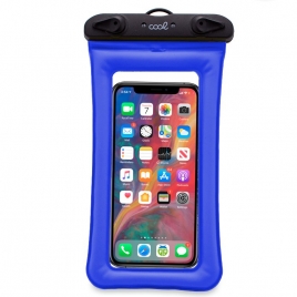 Funda Movil Cool Waterproof Universal Hasta 7" Blue