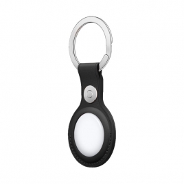 Llavero Cool para Airtag Leather Black