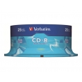 CD-R Verbatim 700MB 52X Lata 25U