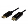 Cable Startech DisplayPort Macho / HDMI Macho 1M Ultra HD 4K Black