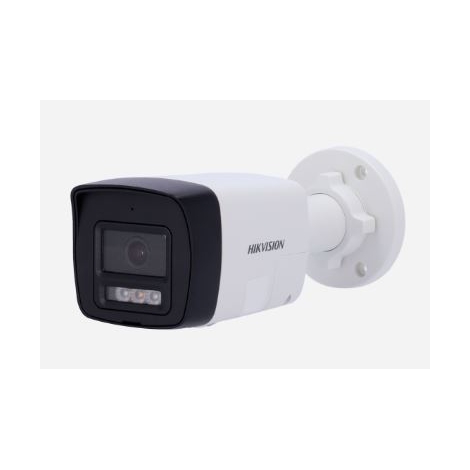 Camara Vigilancia Hikvision Bullet DS-2CD1043G2-LIUF/SL(2.8MM) Dia/Noche 4MP Outdoor Flash Sirena IP 67 White