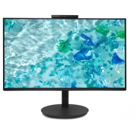 Monitor Acer 23.8" IPS FHD CB242Y 1920X1080 1ms 120HZ VGA HDMI DP MM Piv / Reg Webcam Black