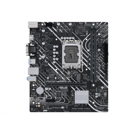 Placa Base Asus Intel Prime H610M-D Socket 1700 Matx Grafica DDR4 Sata6 M.2 Glan USB 3.2