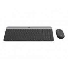 Teclado + Mouse Logitech Wireless MK470 Slim