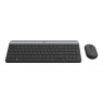 Teclado + Mouse Logitech Wireless MK470 Slim