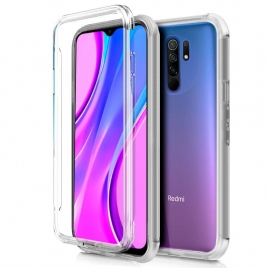 Funda Movil Back + Front Cover Cool Silicona 3D Transparente Xiaomi Redmi 9