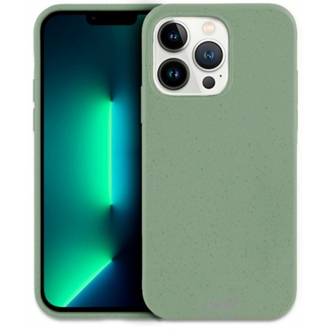 Funda Movil Back Cover Cool ECO Biodegradable Green iPhone 13 PRO