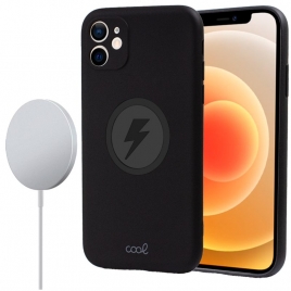 Funda Movil Back Cover Cool Magnetic Black iPhone 12 Mini