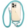 Funda Movil Back Cover Cool Silicona + Cordon Mint iPhone 14 PRO MAX