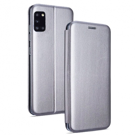 Funda Movil Cool Flip Cover Elegance Silver Samsung Galaxy A31 A315