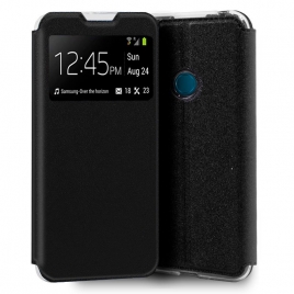 Funda Movil Cool Flip Cover Window Black Alcatel 1SE 2020 / 1SE 2021