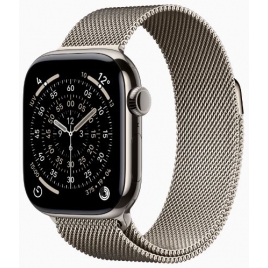 Apple Watch Series 11 GPS + Cell 42Mm Natural Titanium + Correa Natural Milanese Loop