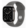 Apple Watch Series 11 GPS + Cell 42Mm Natural Titanium + Correa Stone Grey Sport Band M/L