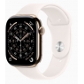 Apple Watch Series 11 GPS + Cell 46Mm Gold Titanium + Correa Light Blush Sport Band M/L