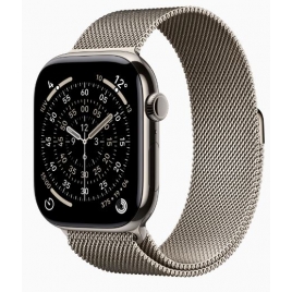 Apple Watch Series 11 GPS + Cell 46Mm Natural Titanium + Correa Natural Milanese Loop S/M