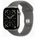 Apple Watch Series 11 GPS + Cell 46Mm Natural Titanium + Correa Stone Grey Sport Band S/M
