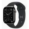 Apple Watch Series 11 GPS + Cell 46Mm Slate Titanium + Correa Black Sport Band S/M