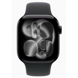 Apple Watch Series 11 Gps 42Mm Jet Black Aluminium + Correa Black Sport Band M/L