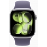 Apple Watch Series 11 Gps 42Mm Silver Aluminium + Correa Purple FOG Sport Band M/L