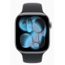 Apple Watch Series 11 Gps 46Mm Space Grey Aluminium + Correa Black Sport Band M/L