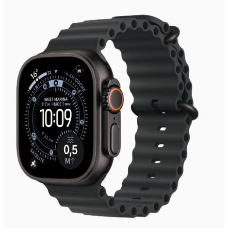 Apple Watch Ultra 3 GPS + Cell 49Mm Black Titanium + Correa Black Ocean Band