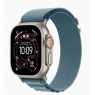 Apple Watch Ultra 3 GPS + Cell 49Mm Natural Titanium + Correa Light Blue Alpine Loop Large