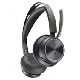 Auricular + MIC Poly Voyager Focus 2 ANC Wireless Black USB / USB-C + Base de Carga
