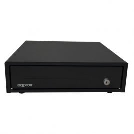 Cajon Portamonedas Approx 33.5CM Automatico 4+4 Black