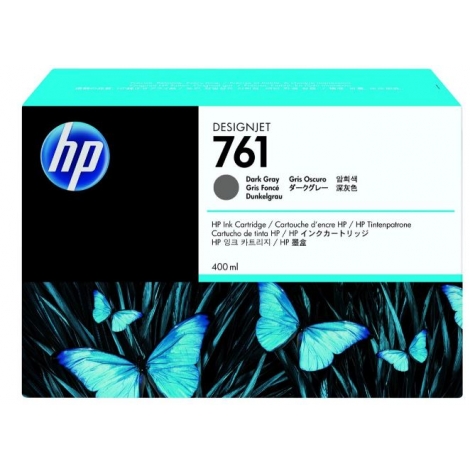 Cartucho HP 761 Dark Grey Designjet T7100/T7200