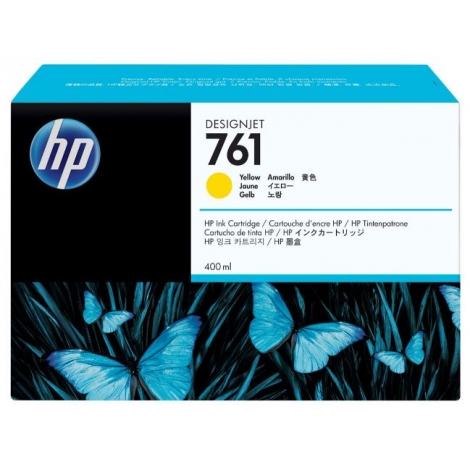 Cartucho HP 761 Yellow Designjet T7100/T7200