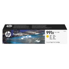 Cartucho HP 991X Yellow Pagewide Color 755 Pagewide Managed P77740/P77760 Pagewide PRO 750/772/777