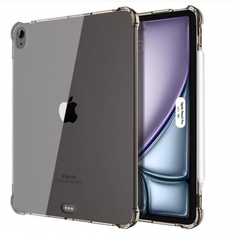 Funda Tablet HT Antishock Transparente Black iPad AIR 10.9 (4ª 5ª GEN)