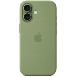 Funda iPhone 17 Apple Silicona MagSafe Light Moss