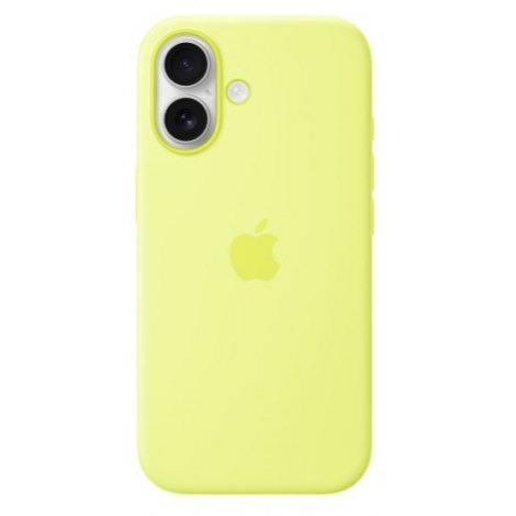Funda iPhone 17 Apple Silicona MagSafe Neon Yellow
