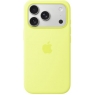 Funda iPhone 17 PRO Apple Silicona MagSafe Neon Yellow